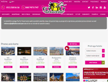 Tablet Screenshot of flyflytravel.com